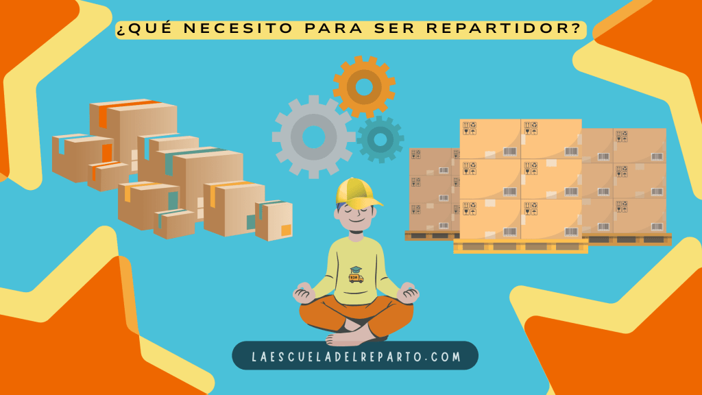 Un repartidor despeja su mente para repartir más con menos esfuerzo.