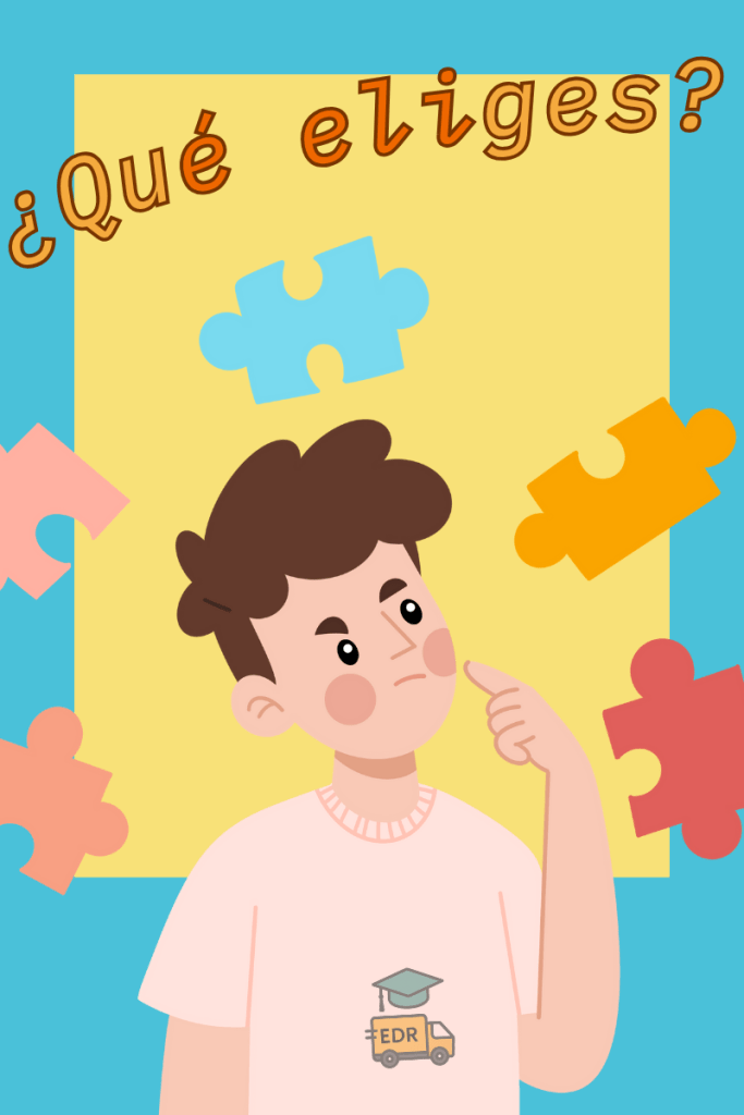 Alguien pensando en sus opciones